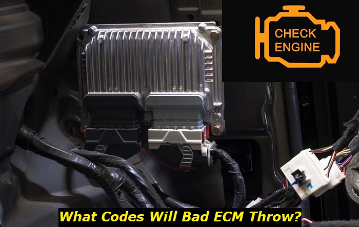 will bad ecm throw code